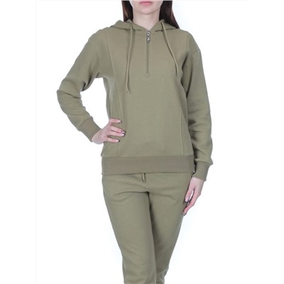NOH109 KHAKI Костюм спортивный женский (хлопок 90%, полиэстер 10%)