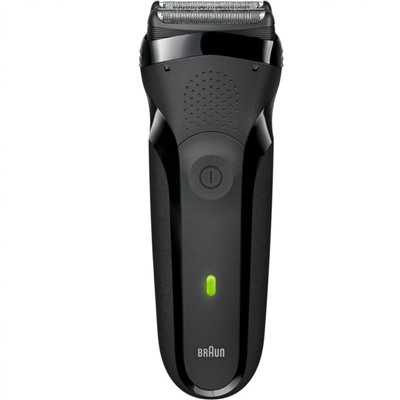Braun Elektrischer Rasierer fur Manner quot;Series 3 301quot; in Schwarz + Reisebeutel  Электробритва для мужчин "Серия 3 301" в черном + дорожная сумка