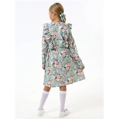 Детское платье "Красотка" / Цветы на ментоле