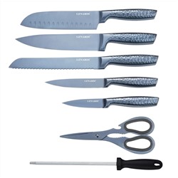 195-009 Набор ножей 7пр. на подставке в под.уп.(х6)