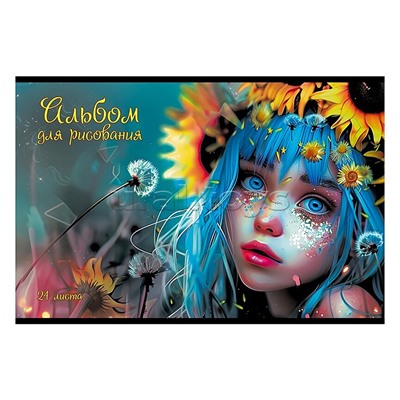 Альбом для рисования 24 л. А4 "Фэнтези"