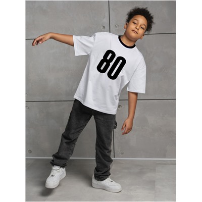 Футболка "Олимпиада" белый мальчик