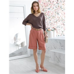 Шорты-бермуды из плотного лиоцелла