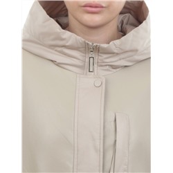M24-211 BEIGE Куртка демисезонная женская (100 гр. синтепон)