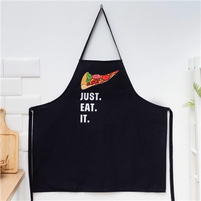 Фартук Этель Just eat it 73х71 см, 100% хлопок, саржа 190 г/м2
