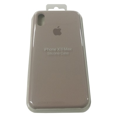 Силиконовый чехол для iPhone XS MAX серый