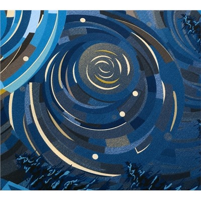 Ткань перкаль Премьер / Полночь 1 (основа)