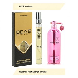 Парфюм Beas Montale Pink Extasy for women W546 10 ml, Парфюм женский Beas W546 создан по мотивам аромата Montale Pink Extasy