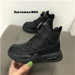 Ботинки на меху В7177-21 черные