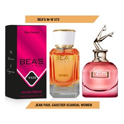 Beas W572 Jean Paul Gaultier Scandal Women edp 50 ml, Парфюм женский Beas W572 создан по мотивам аромата Jean Paul Gaultier Scandal