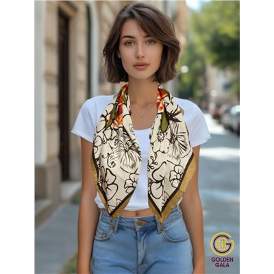 Платок на шею с украшением Артикул 2455/21