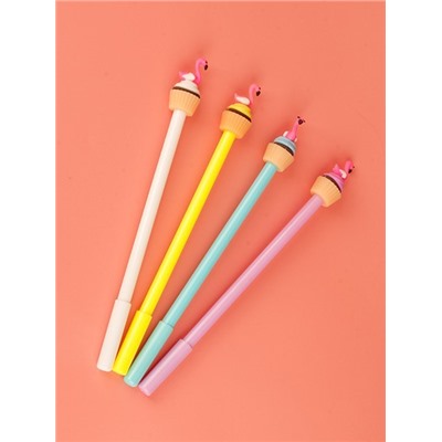 Ручка "Flamingo cupcake", mix