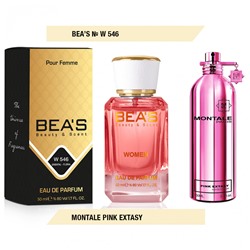 Beas W546 Montale Pink Extasy Women edp 50 ml, Парфюм женский Beas W546 создан по мотивам аромата Montale Pink Extasy