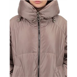 118 LILAC/BEIGE Пальто зимнее женское (холлофайбер 200 гр.)