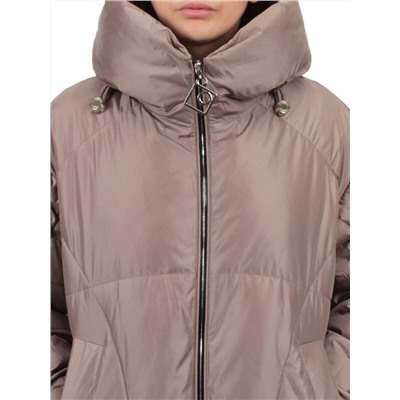 118 LILAC/BEIGE Пальто зимнее женское (холлофайбер 200 гр.)