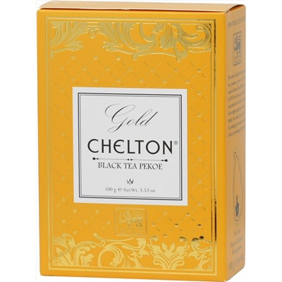 CHELTON. Gold Collection. Pekoe 100 гр. карт.упаковка