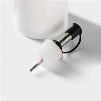 Набор для специй и соусов BellaTenero, 8 предметов: 2 ёмкости 250 мл, 5 баночек для специй, на бамбуковой подставке, фарфор, белый