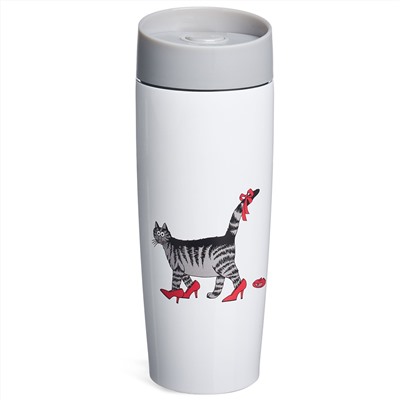 ТЕРМОКРУЖКА AGNESS "ОСОБЕННАЯ" 360МЛ, КОЛБА НЕРЖ.СТАЛЬ 18/10