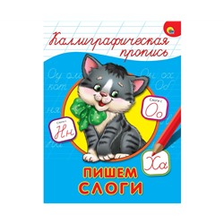 КАЛЛИГРАФИЧЕСКАЯ ПРОПИСЬ А4. ПИШЕМ СЛОГИ