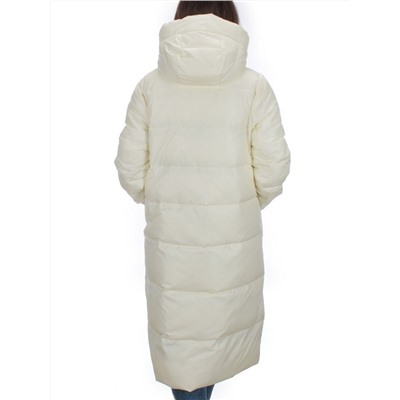 H-2209 WHITE Пальто зимнее женское (200 гр .холлофайбер)