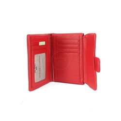 Кошелек женский н/к+паспорт Cossroll-2202-9979-1,  7отд,  7карм,  красный 248034
