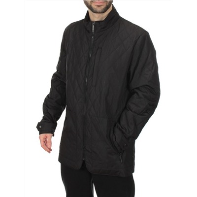 C097 BLACK Куртка мужская демисезонная  (70 гр. холлофайбер)