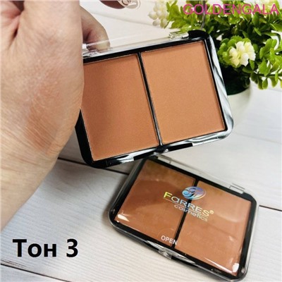 Румяна Farres SF-2012 компактные 2 цветные тон 3