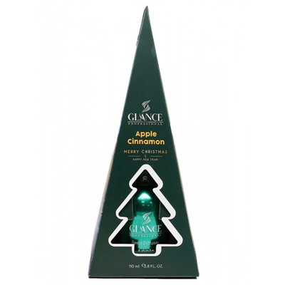 Аромадиффузор GLANCE Apple Cinnamon (в подарочной упаковке Merry Christmas & Happy New Year ) 110 мл