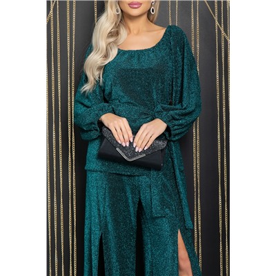 Костюм праздничный Бланш (изумруд) К14625-4М