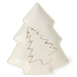 БЛЮДО СЕРВИРОВОЧНОЕ "НОВОГОДНЕЕ" 18,3*20,9*2,7 СМ