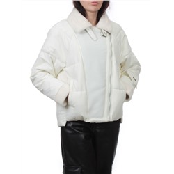 S24-163 MILK Куртка демисезонная женская (100 гр. холлофайбер)
