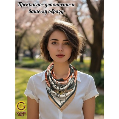 Платок на шею с украшением Артикул 2455/33