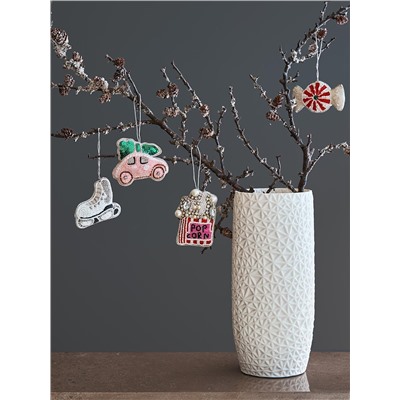 Набор елочных украшений Christmas jewels из коллекции New Year Essential, 4 шт.