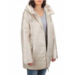 BM-81 LT. BEIGE  Куртка демисезонная женская (100 гр. синтепон)