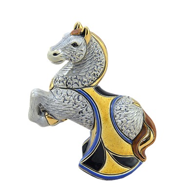 De Rosa Rinconada Статуэтка керамическая Лошадь серая