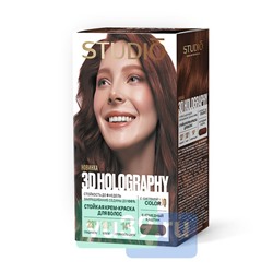 Крем-краска STUDIO HOLOGRAPHY для волос Professional (6.47) Медный каштан 50/50/25/15мл