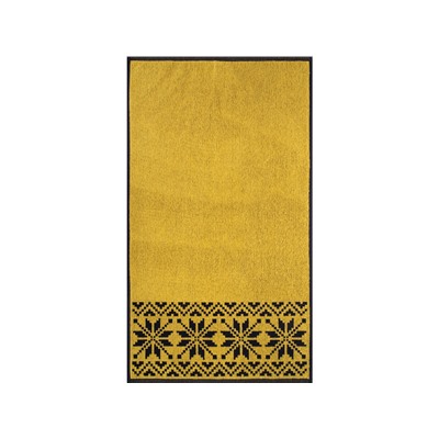 Полотенце махровое 6с103.412ж1 Расписные(т.желтый) 50х90см
