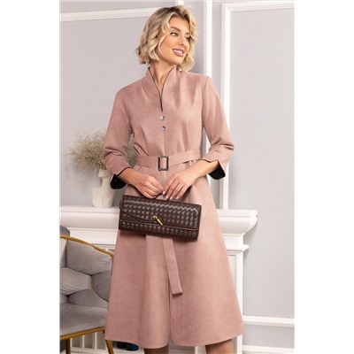 Платье замшевое Дарьяна НЬЮ (чайная роза) П14650-18М