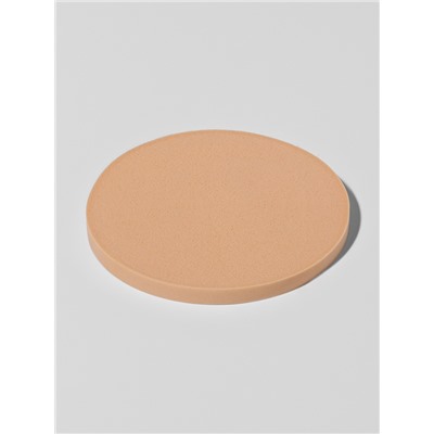 Спонжи для макияжа, набор - 10 шт., d=8 см, бежевые