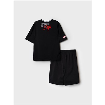 Комплект для девочки: футболка, шорты