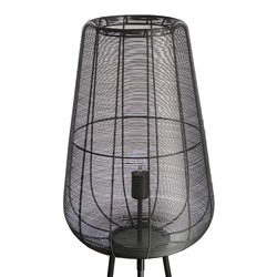 Торшер Vinger, 135 см, черный