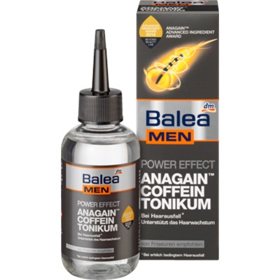 Balea MEN power effect Тоник с кофеином для волос, 150 мл