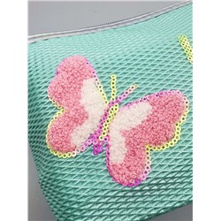 Sunflower Косметичка женская лодочка с пайетками Love 11653-8, мятный