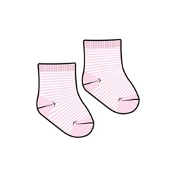 Носки для девочки 2 пары