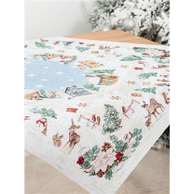 Зима в Простоквашино Салфетка 100х100 см 2105966