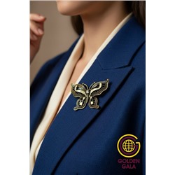 Брошь бабочка с эмалью БР4/12