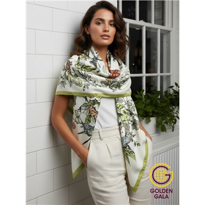 Платок шелковый большой "Парижанка" Арт 2428/30