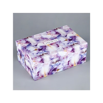 Набор коробок 10 в 1, упаковка подарочная, «Цветы», 12×7×4 - 32.5×20×12.5 см