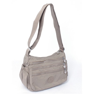 Сумка женская текстиль BoBo-3110,  1отд,  плечевой ремень,  серый 266010
