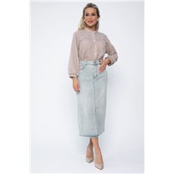 Юбка Мюнхен (голубо-зеленая) Ю13644-4М